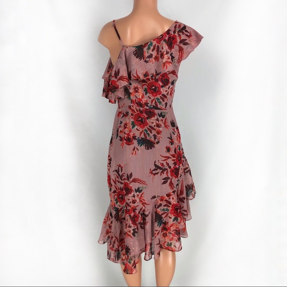 Lovers + Friends Stacy Midi Dress Holiday Floral - Picture 12 of 13